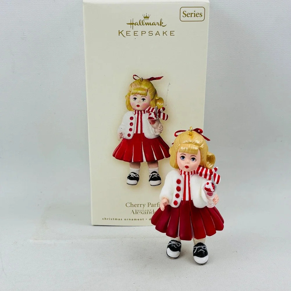 Hallmark Madame Alexander Cherry Parfait Christmas Keepsake Ornament 2007